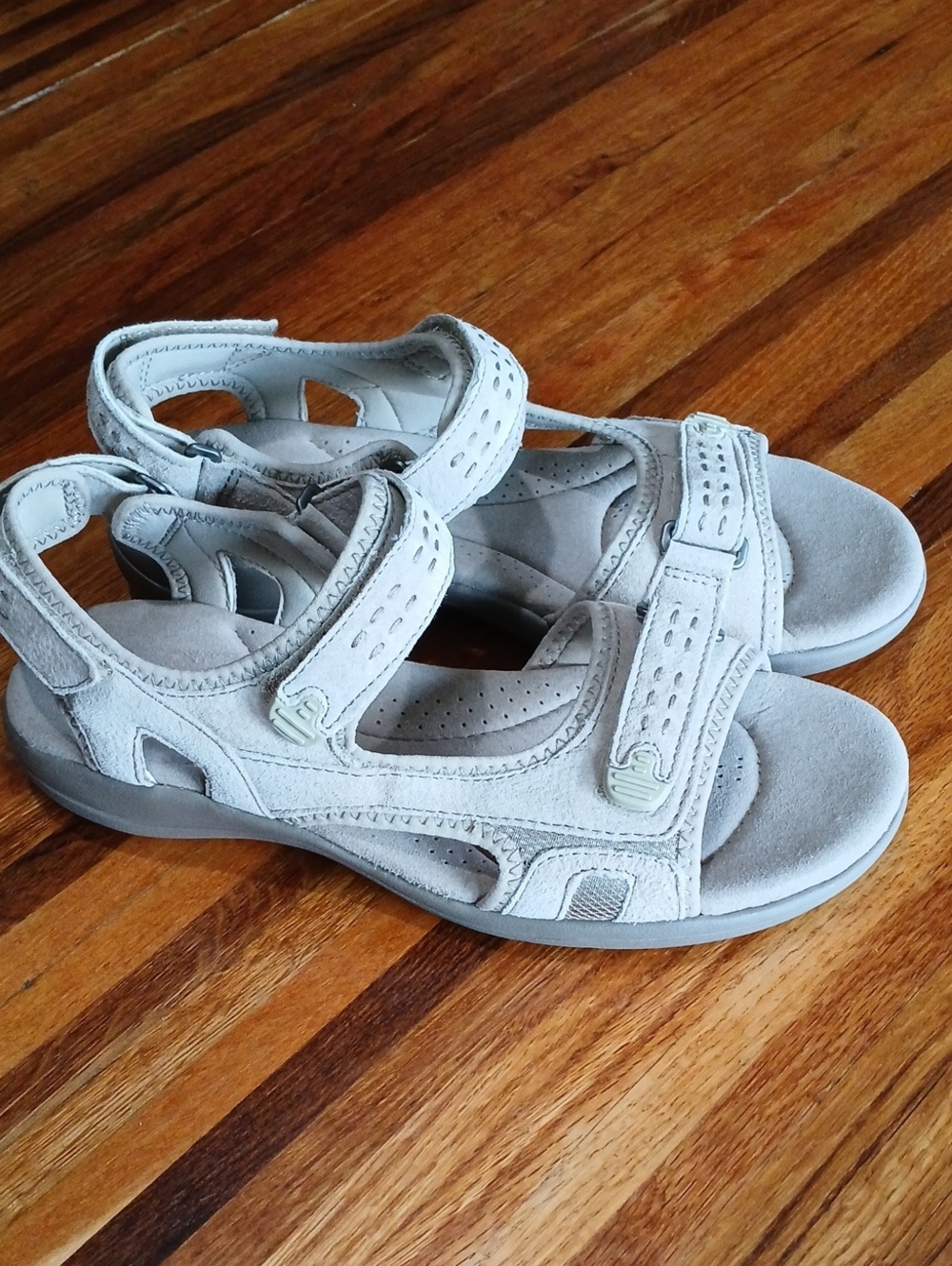 Clarks Suede Leather Sport Hiking Sandal - 9M